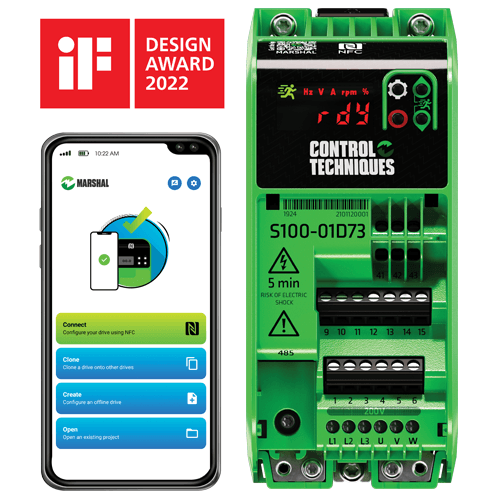 Control Techniques Commander s100 AC Sürücü